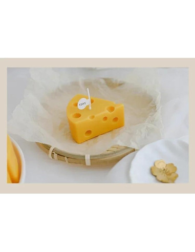 Molde de Silicona para Velas 3D SlowlyTalk Tarta de Queso
