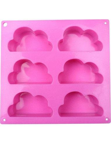 2 Moldes de Silicona para Cupcakes y Jabones - Grado Alimenticio