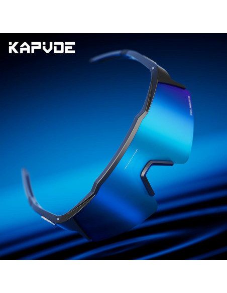 Gafas de sol KAPVOE K9023 polarizadas para ciclismo y deportes Gafas de sol KAPVOE K9023 polarizadas para ciclismo y deportes