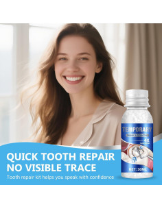 Kit de Reparación Dental InstrumenteNrw - Relleno Moldable 30ml 2