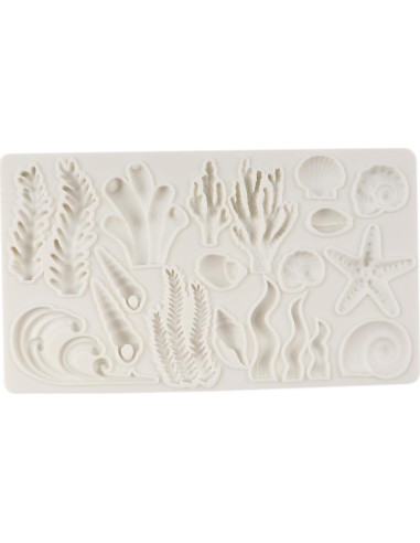 Molde de Silicona Marino QDMOLDS 11x19 cm para Pasteles