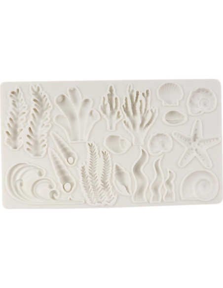Molde de Silicona Marino QDMOLDS 11x19 cm para Pasteles