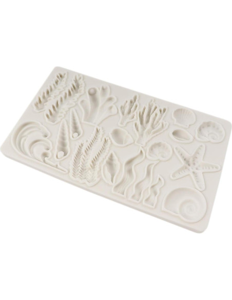 Molde de Silicona Marino QDMOLDS 11x19 cm para Pasteles