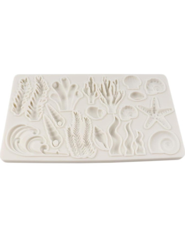 Molde de Silicona Marino QDMOLDS 11x19 cm para Pasteles