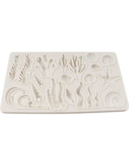 Molde de Silicona Marino QDMOLDS 11x19 cm para Pasteles