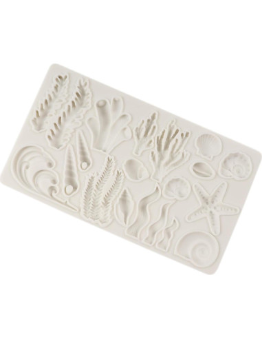 Molde de Silicona Marino QDMOLDS 11x19 cm para Pasteles