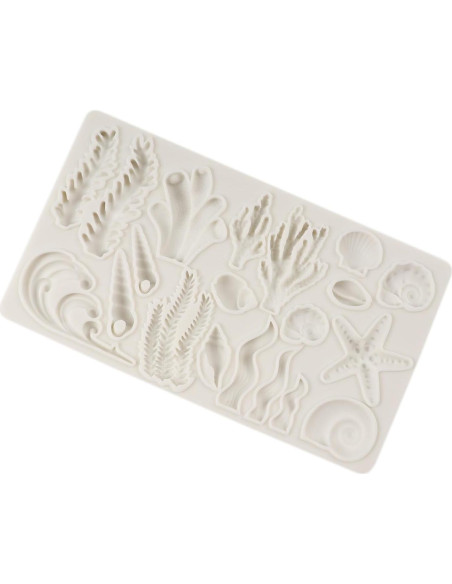 Molde de Silicona Marino QDMOLDS 11x19 cm para Pasteles