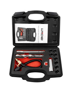 Kit de Reparación de Roscas de Bujías LLNDEI 16 PCS para Ford 2