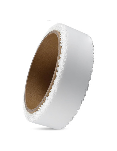 Cinta de Parche Autoadhesiva Saypacck 3.18 cm x 15.24 m Blanca