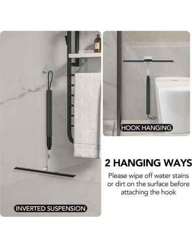 Limpiador Telescópico Rakovar para Ducha y Ventanas 38-130 cm