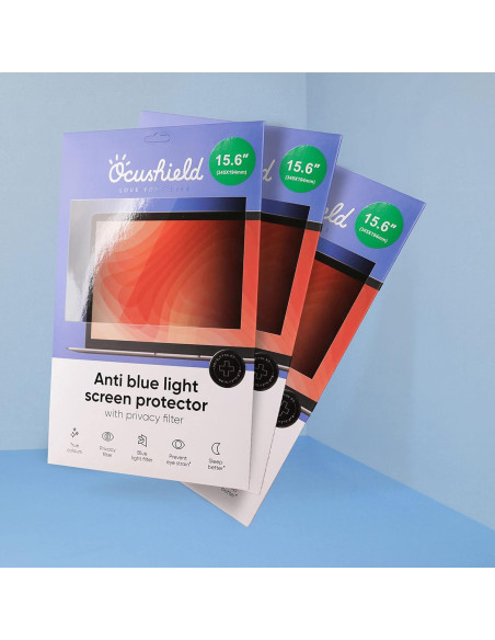 Protector de Pantalla Ocushield 27" Anti Luz Azul con Filtro Privacidad