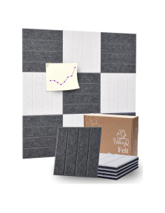 Paneles Acústicos Modulares PebblingQ 30x30 cm Fieltro 9 Piezas
