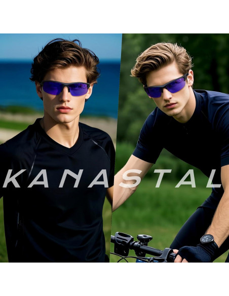 Gafas de sol KANASTAL polarizadas UV400 para deportes