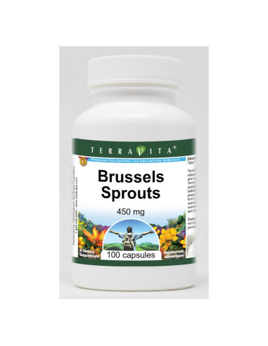 Brote de Bruselas TerraVita 450 mg 100 Cápsulas
