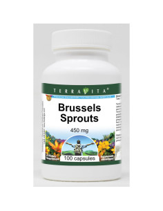 Brote de Bruselas TerraVita 450 mg 100 Cápsulas 2