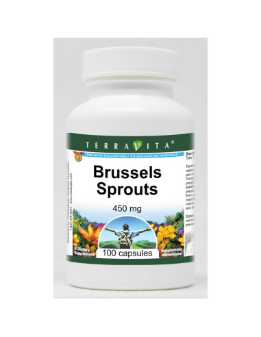 Brote de Bruselas TerraVita 450 mg 100 Cápsulas