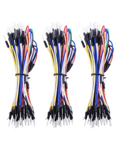 Conjunto de 65 Cables Multicolores HiLetgo para Breadboard