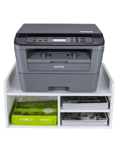 Soporte de Impresora PAG Blanco con Almacenamiento 50.8x38.1cm