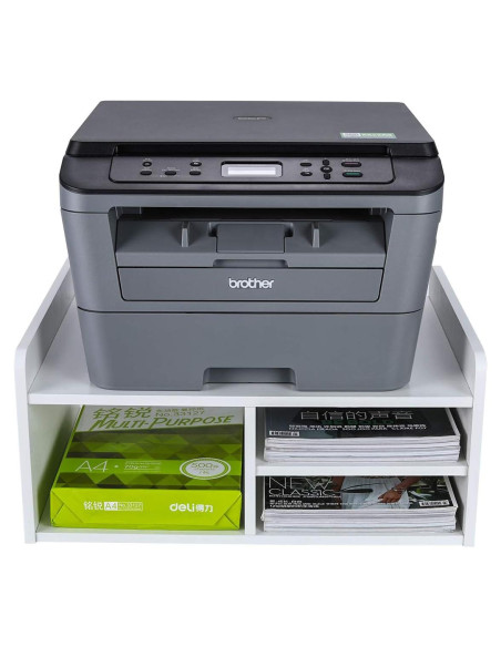 Soporte de Impresora PAG Blanco con Almacenamiento 50.8x38.1cm