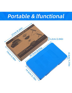 Kit de Reparación de Neumáticos Ubamdom CYY0313 58 Piezas 2