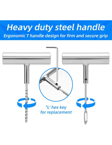 Kit de Reparación de Neumáticos Ubamdom CYY0313 58 Piezas