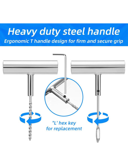 Kit de Reparación de Neumáticos Ubamdom CYY0313 58 Piezas