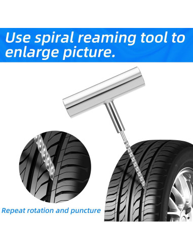 Kit de Reparación de Neumáticos Ubamdom CYY0313 58 Piezas