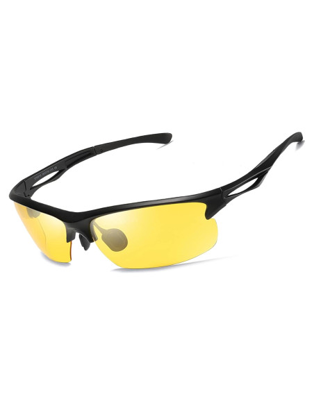 Gafas de sol KANASTAL deportivas UV400 polarizadas amarillas