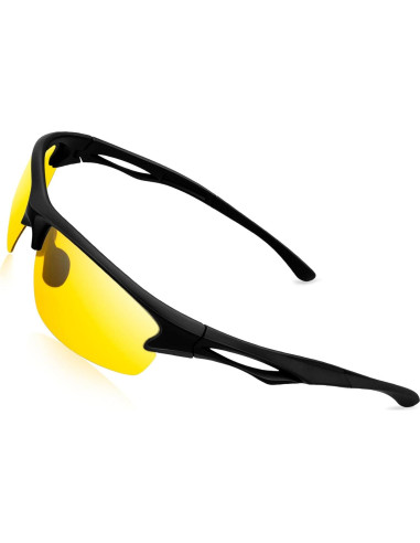 Gafas de sol KANASTAL deportivas UV400 polarizadas amarillas