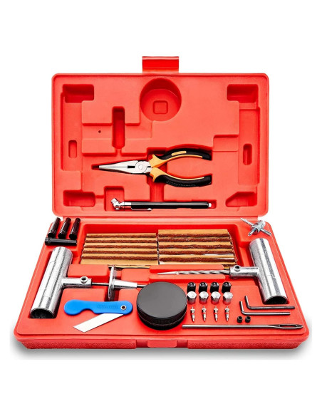 Kit de Reparación de Neumáticos TOOLUXE 50003L - 57 Piezas