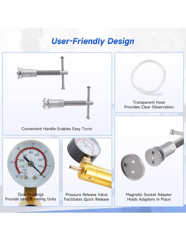 Kit de Herramientas de Freno Orion Motor Tech 2 en 1 - 18 Adaptadores