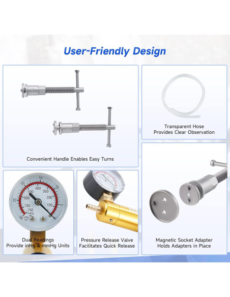 Kit de Herramientas de Freno Orion Motor Tech 2 en 1 - 18 Adaptadores