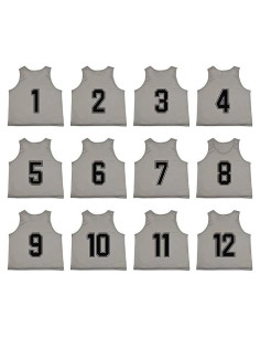 Chaleco de Entrenamiento Tych3L Unisex 12 Pcs Verde Neón