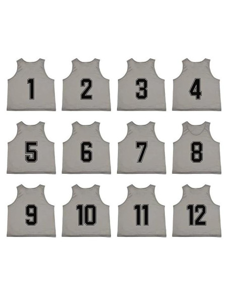 Chaleco de Entrenamiento Tych3L Unisex 12 Pcs Verde Neón