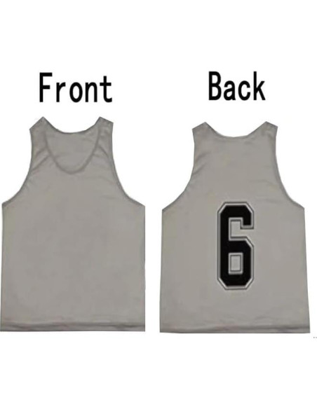 Chaleco de Entrenamiento Tych3L Unisex 12 Pcs Verde Neón