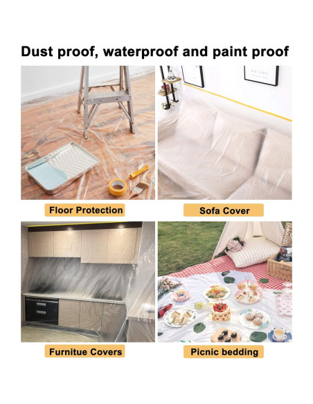 Película Protectora Muf 9 x 19.81 m Autoadhesiva Impermeable