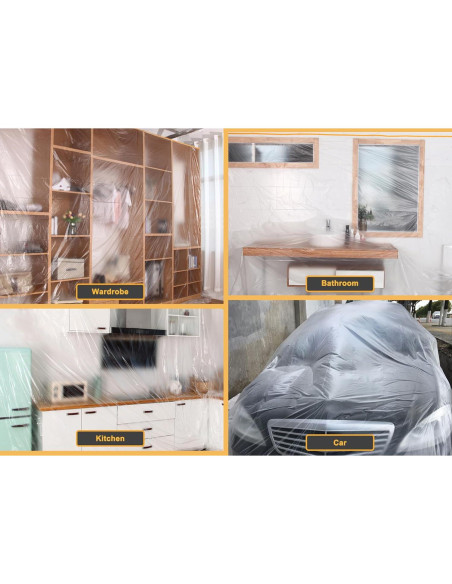 Película Protectora Muf 9 x 19.81 m Autoadhesiva Impermeable