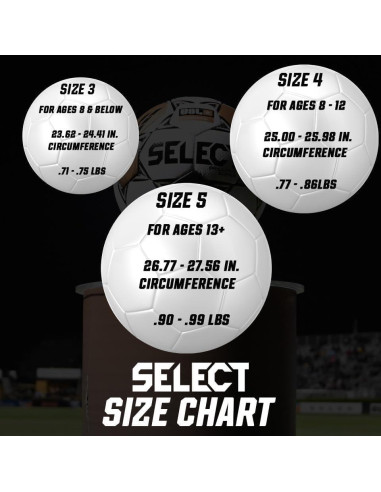 Balón de Fútbol Select Brillant Super TB 66cm Microfibra