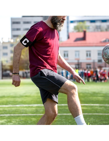 3 Brazaletes de Capitán Ajustables Styquenzer para Fútbol