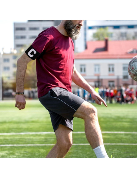 3 Brazaletes de Capitán Ajustables Styquenzer para Fútbol