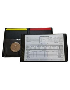 Billetera de Árbitro de Fútbol Total Soccer Factory - Rojo