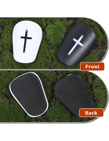 2 Pares Protectores de Espinillas Hpmjz Mini 7.6x5.1cm Fútbol