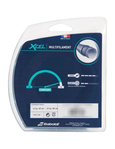 Cuerdas de Tenis Babolat Xcel 16 1.30mm Natural