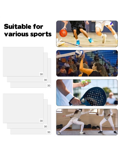 180 Almohadillas Adhesivas Hlimior para Baloncesto y Voleibol