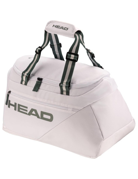 Bolsa de Tenis HEAD Pro X Court 48L Reciclada Blanca Verde