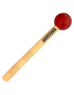 Mazo de cuero Naqqash Sports para golpear bates de cricket