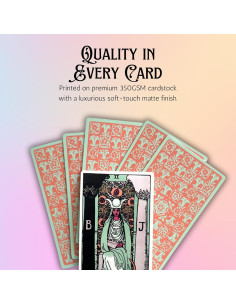 Baraja de Tarot Vieux Monde Rider-Waite con Instrucciones 2