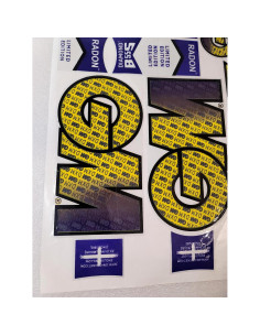 Calcomanías 3D para Bate de Cricket Gunn & Moore GM Prima SPARQ 2