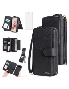 Funda Cartera Asuwish para Google Pixel 6A 2022 con Espejo