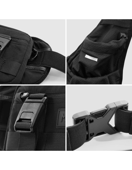 Chaleco de Correr 2-en-1 MVRK para Hombres - Ultra-Ligero y Resistente al Agua